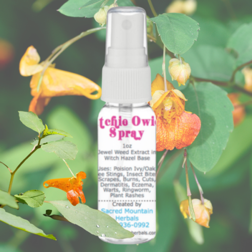 Jewelweed Extract Spray for rash