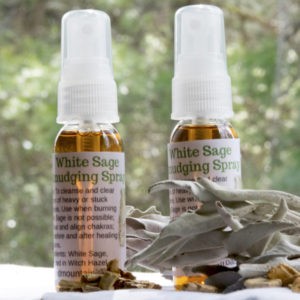 White Sage Spray Palo Santo Smudge Spray Clear Cleanse Home or Office