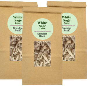 Loose White Sage Smudge Sack